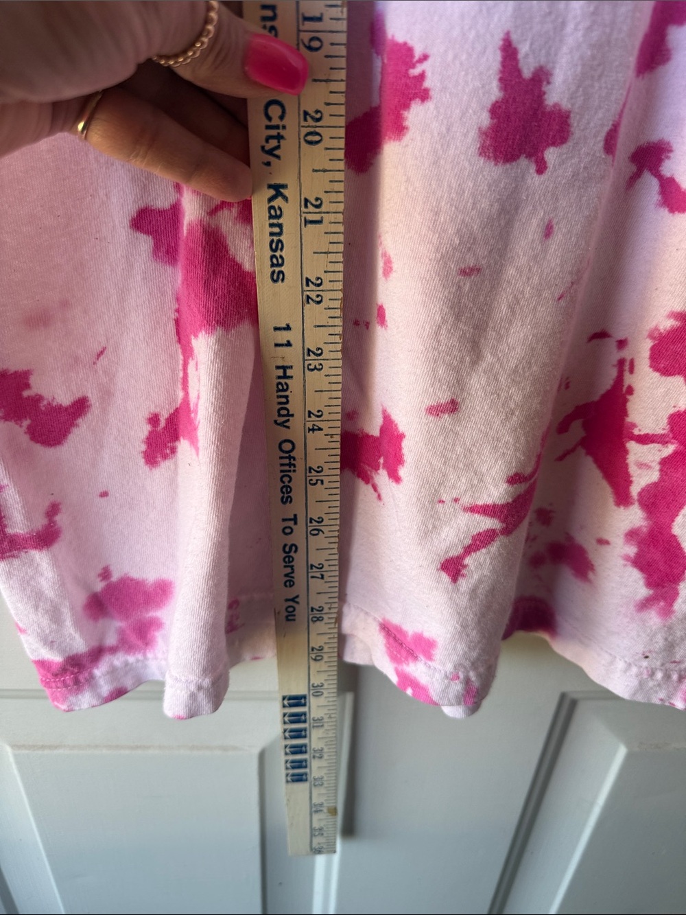 Pink Tie-Dye Graphic Tee - Picture 5 of 8